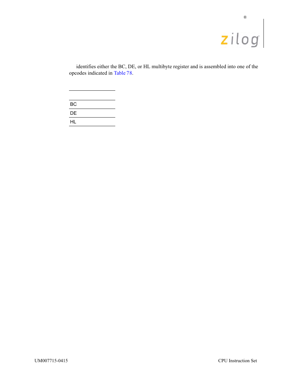 Zilog EZ80F916 User Manual | Page 290 / 411