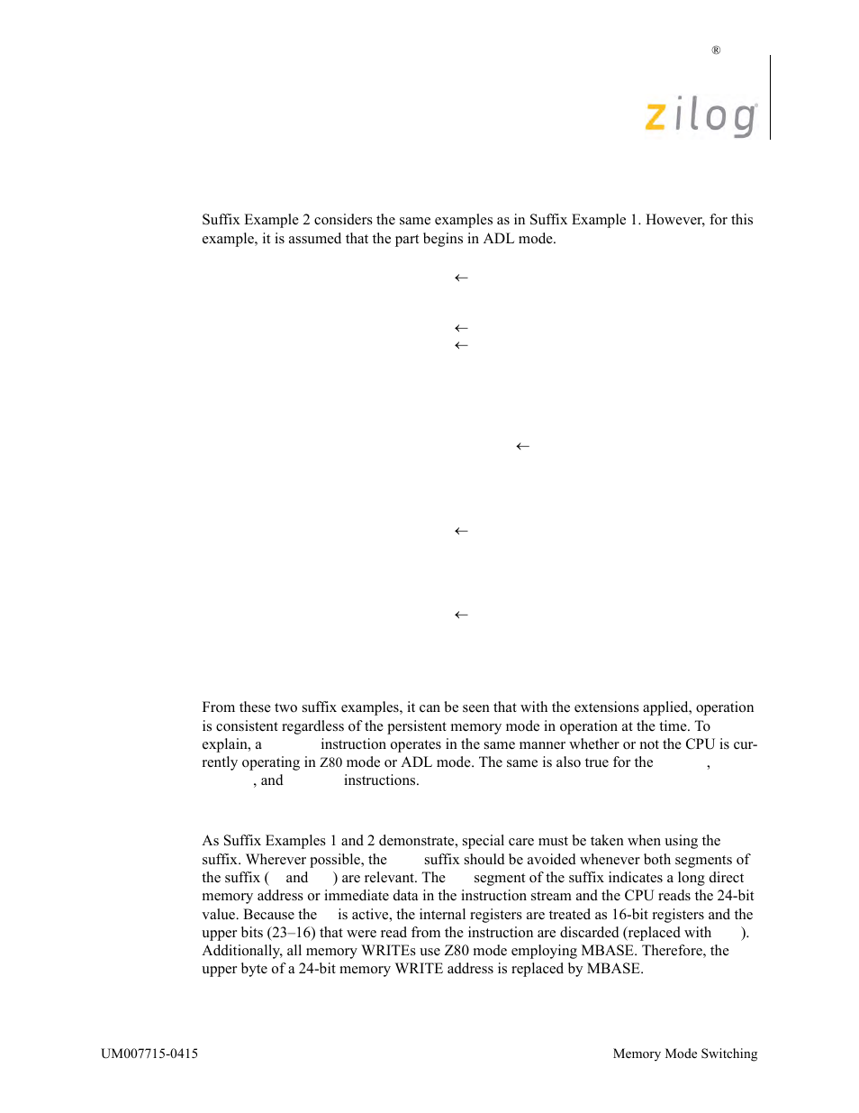 Zilog EZ80F916 User Manual | Page 30 / 411