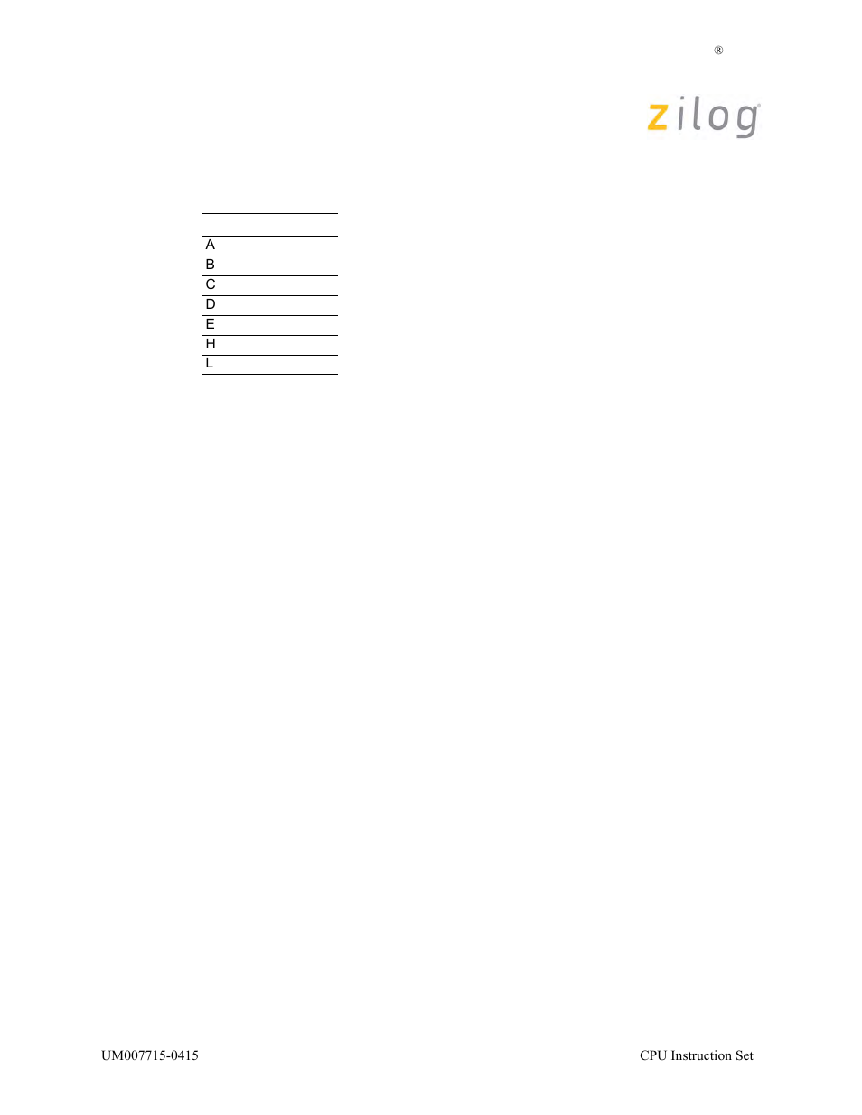 Zilog EZ80F916 User Manual | Page 371 / 411