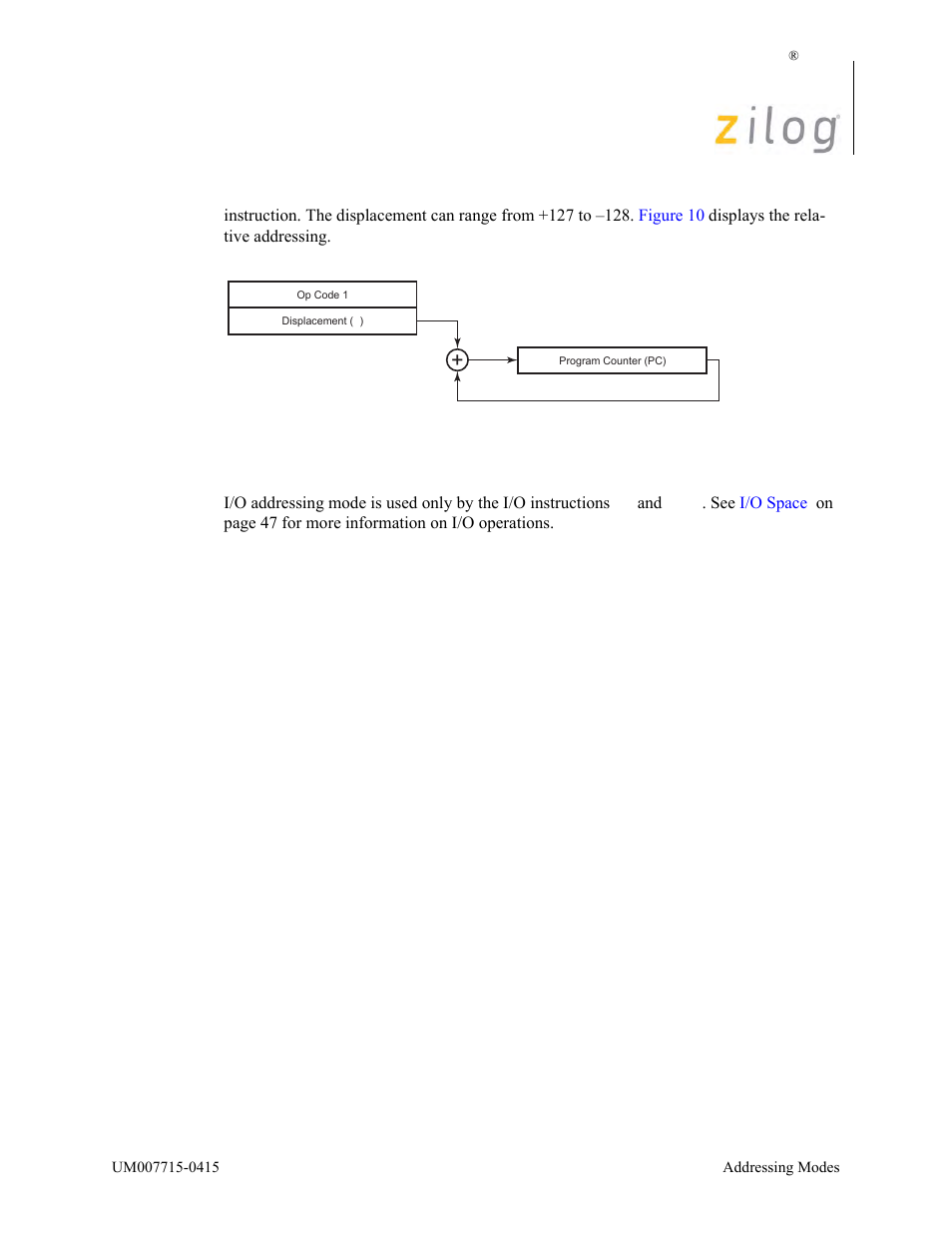 Zilog EZ80F916 User Manual | Page 60 / 411