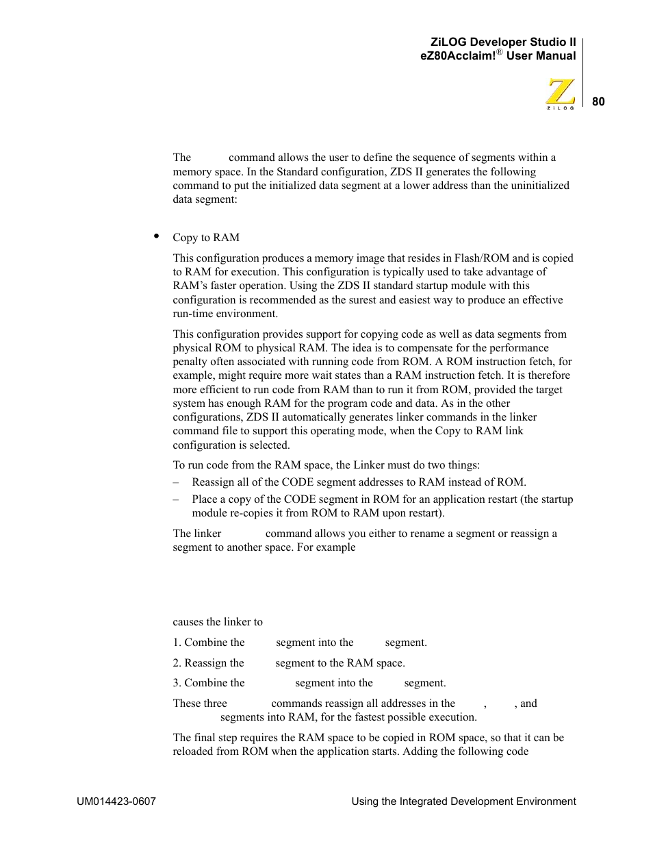 Zilog EZ80F916 User Manual | Page 100 / 469