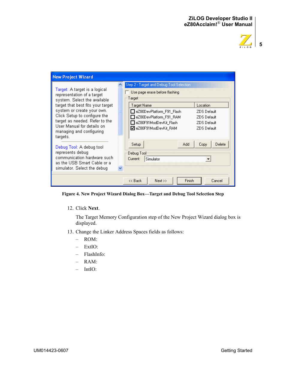 Zilog EZ80F916 User Manual | Page 25 / 469