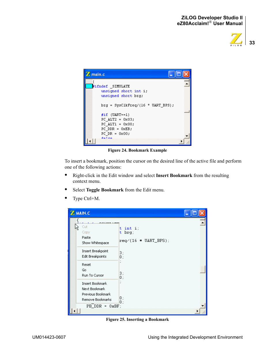Zilog EZ80F916 User Manual | Page 53 / 469