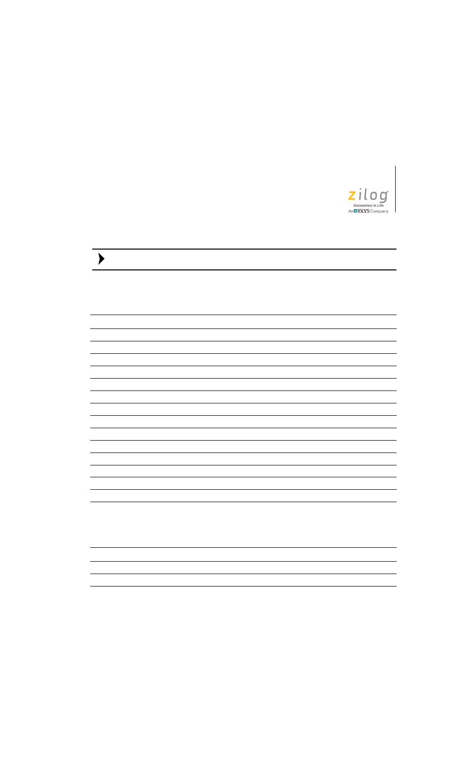Zilog EZ80F916 User Manual | Page 24 / 41