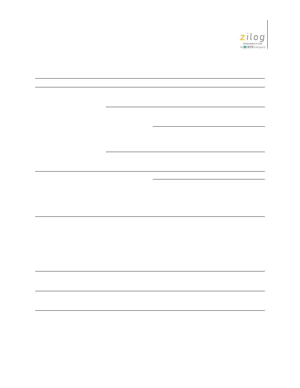 Zilog EZ80F91AZA User Manual | Page 25 / 40