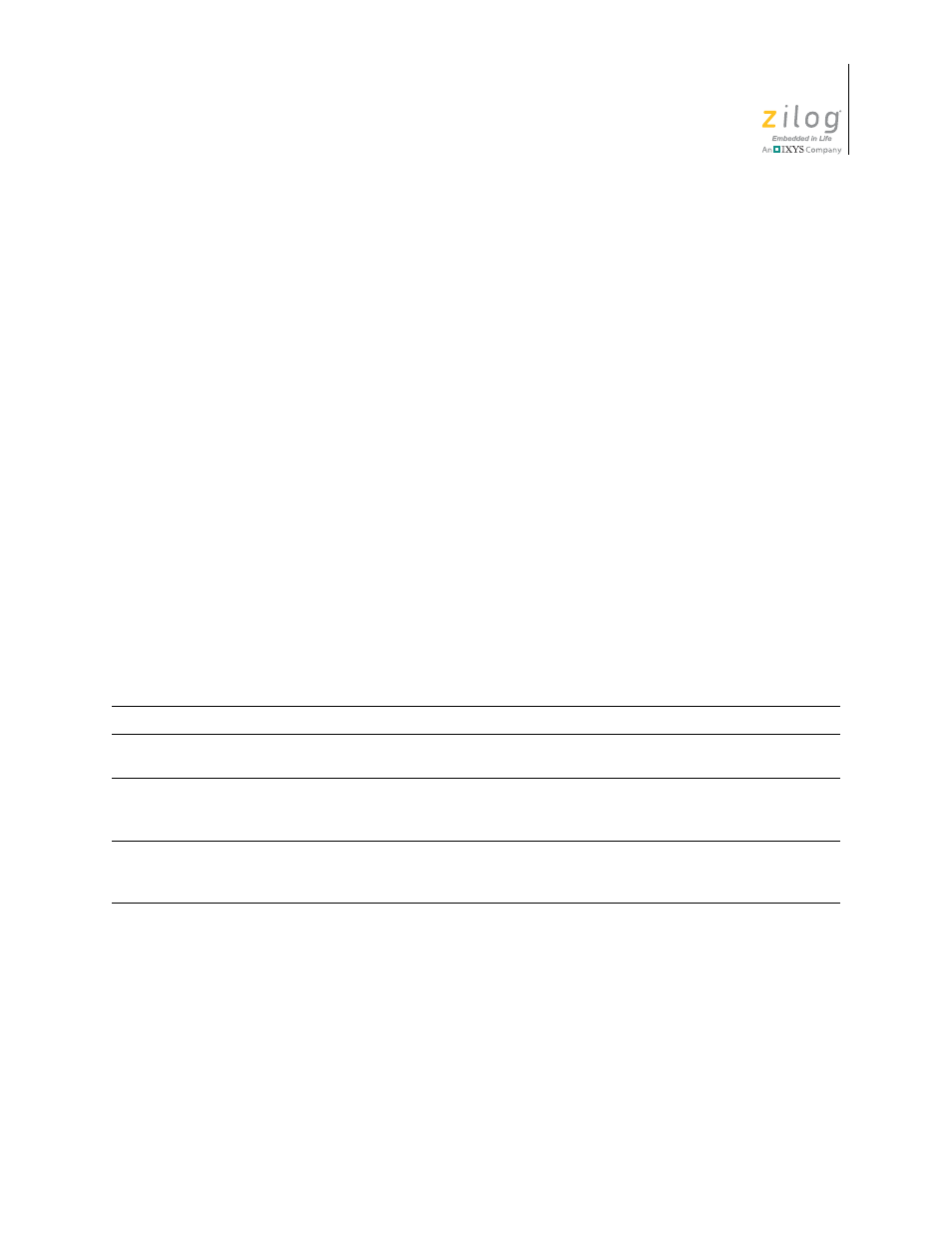 Zilog EZ80F91AZA User Manual | Page 27 / 40