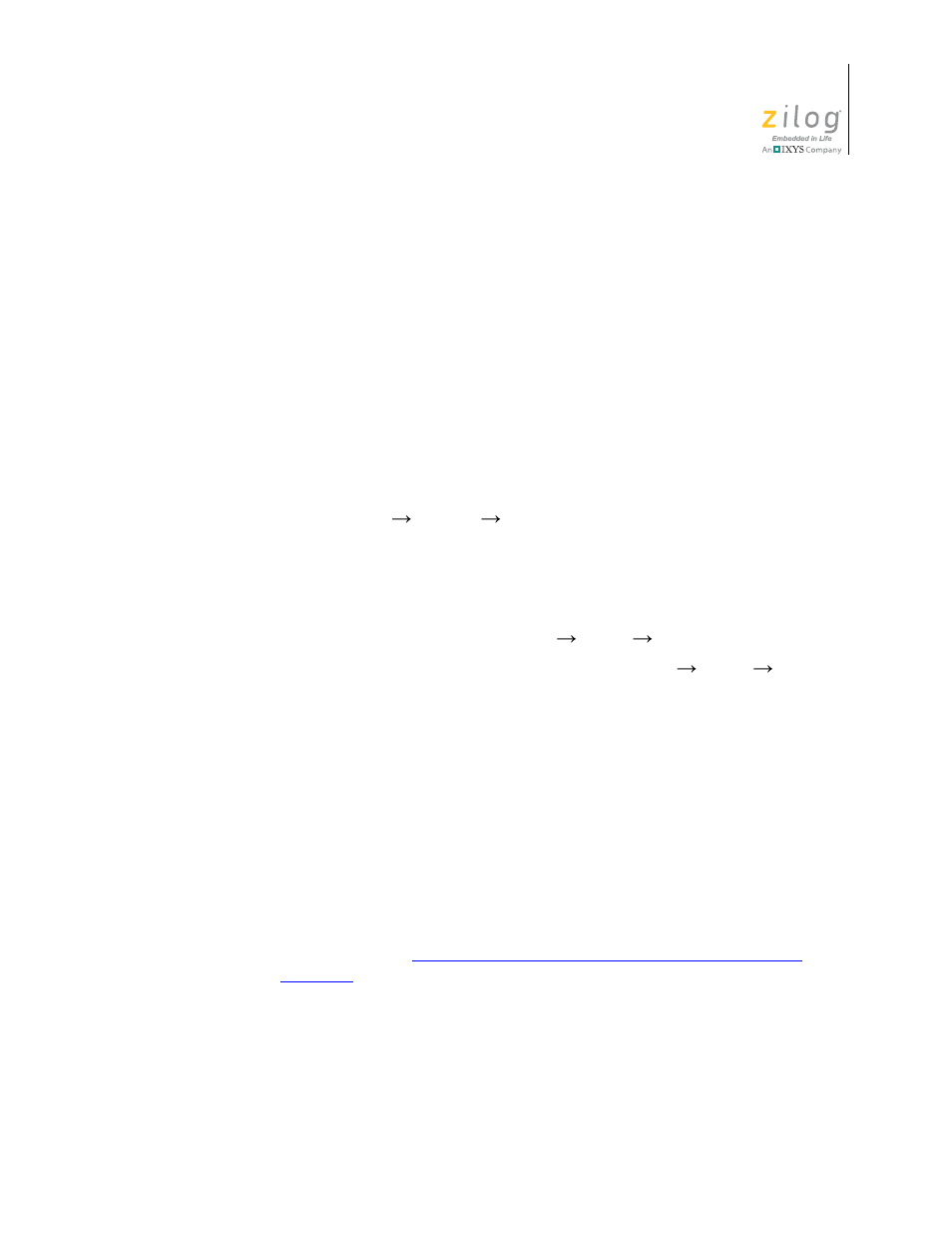 Zilog EZ80F91AZA User Manual | Page 35 / 40