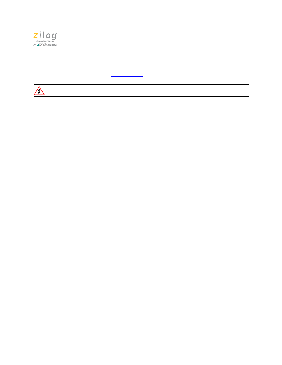 Zilog EZ80F91AZA User Manual | Page 2 / 26