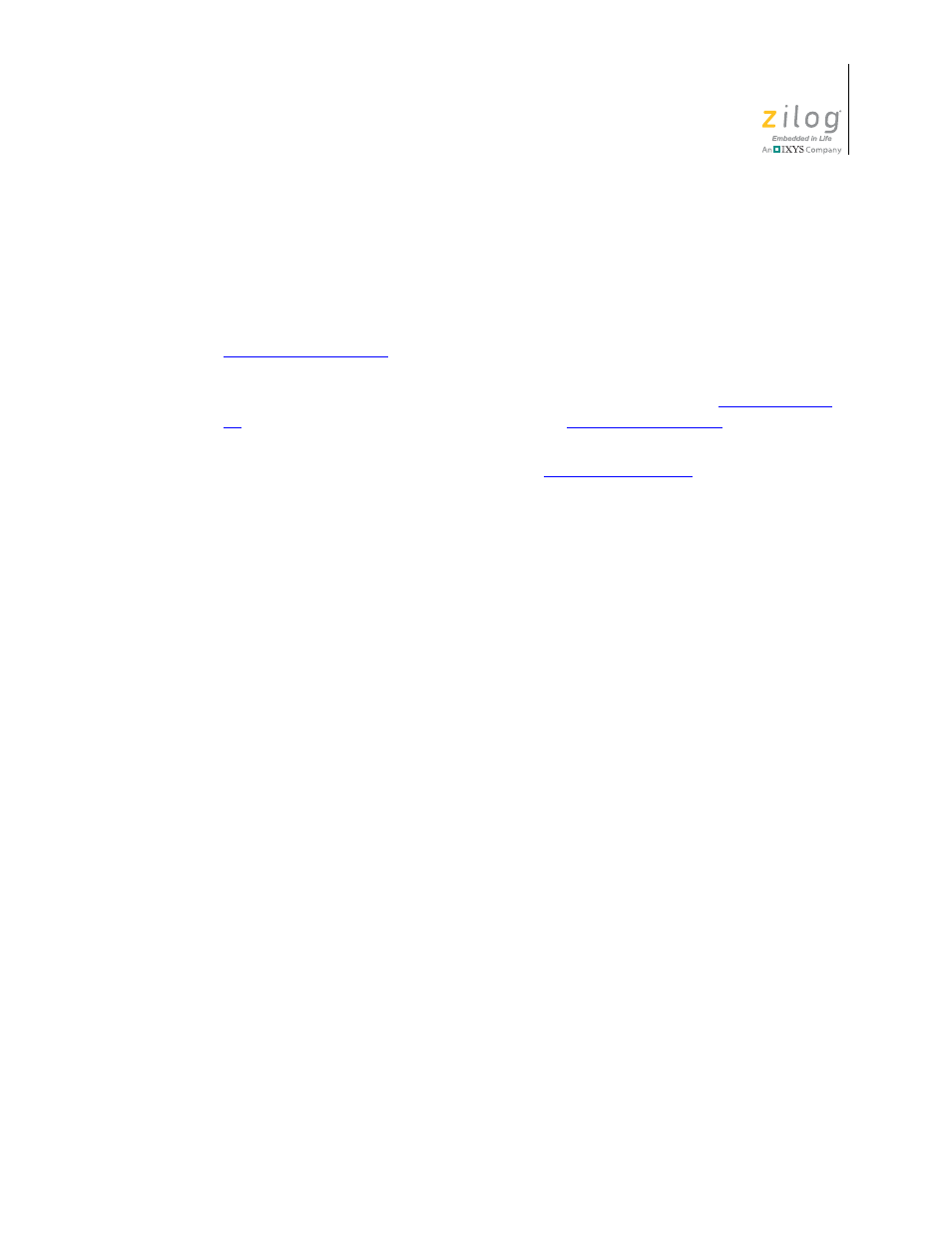 Customer support | Zilog EZ80F91AZA User Manual | Page 25 / 26