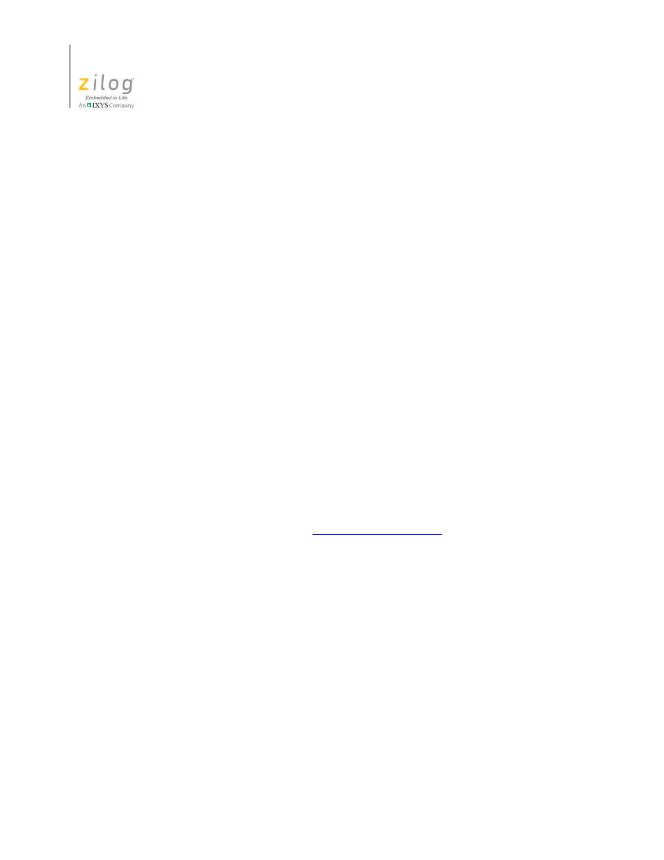 Zilog EZ80F91AZA User Manual | Page 76 / 79