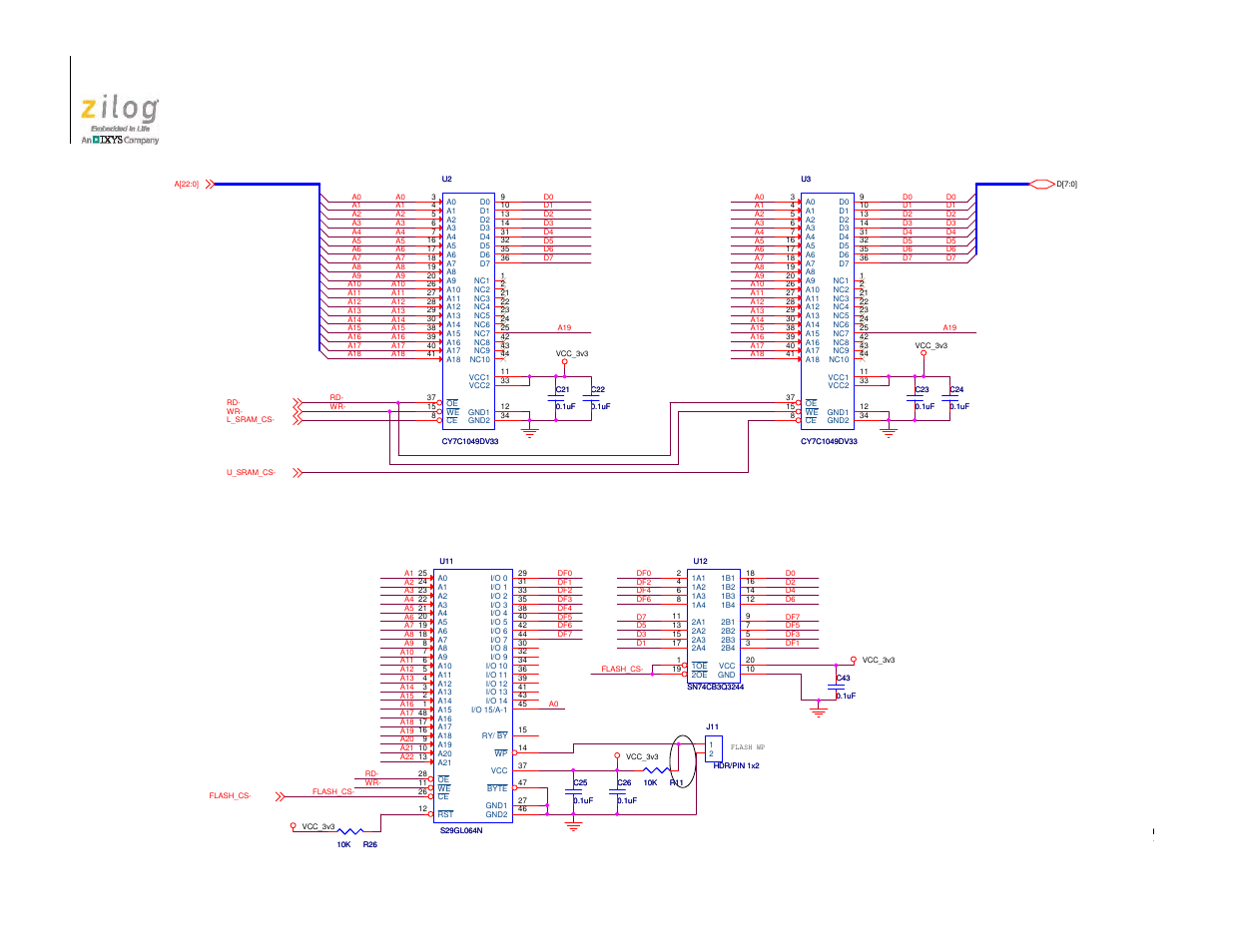 Zilog, Zilog confiden | Zilog EZ80F91AZA User Manual | Page 30 / 34