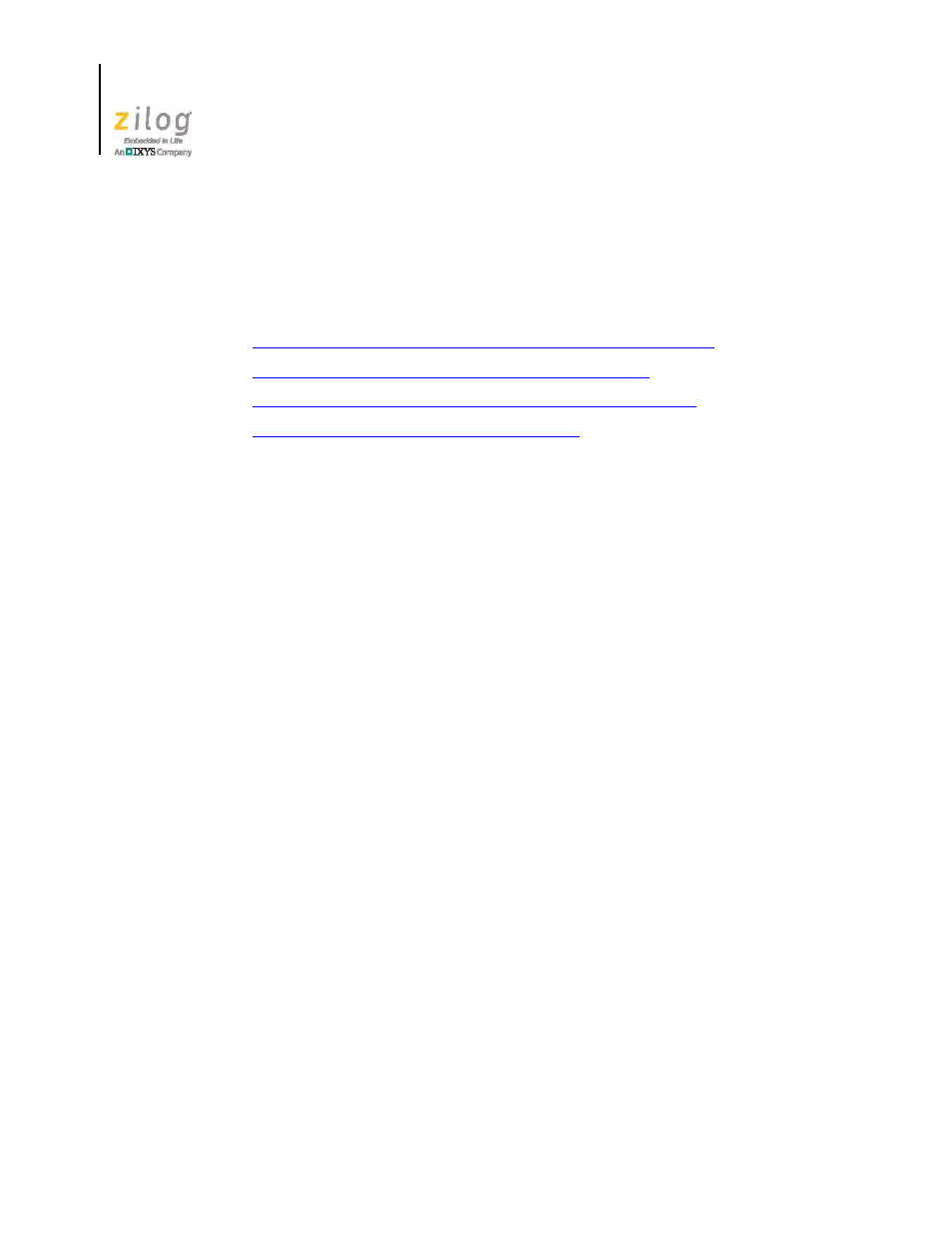 Appendix c. related documentation, Appendix c.related documentation | Zilog EZ80F91AZA User Manual | Page 32 / 34