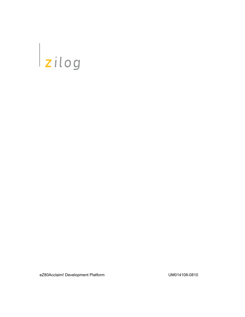 Operational description, Ez80190 module interface | Zilog EZ80190 User Manual | Page 14 / 87