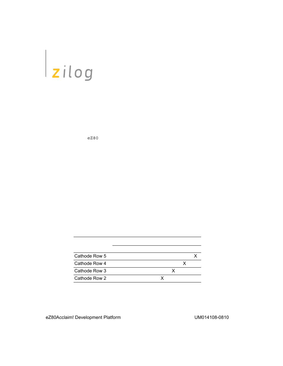 Zilog EZ80190 User Manual | Page 30 / 87