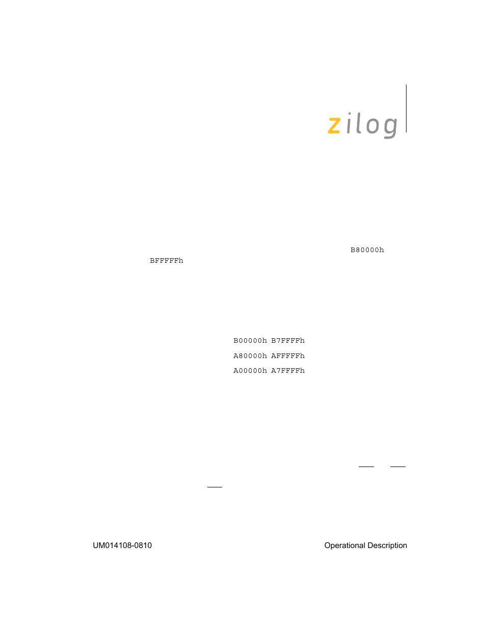 Ez80acclaim!® development platform memory, Ez80acclaim | Zilog EZ80190 User Manual | Page 35 / 87