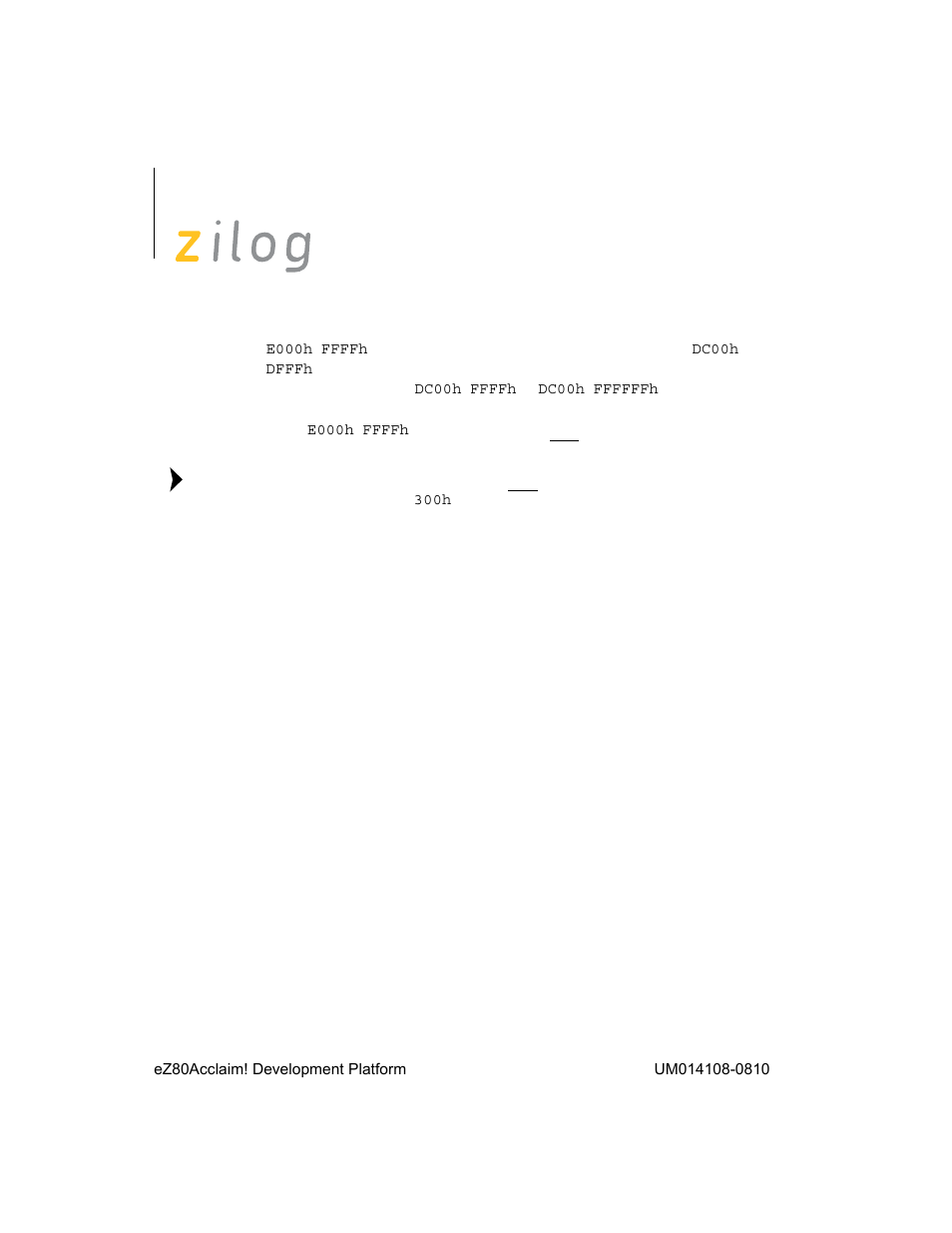 Zilog EZ80190 User Manual | Page 36 / 87