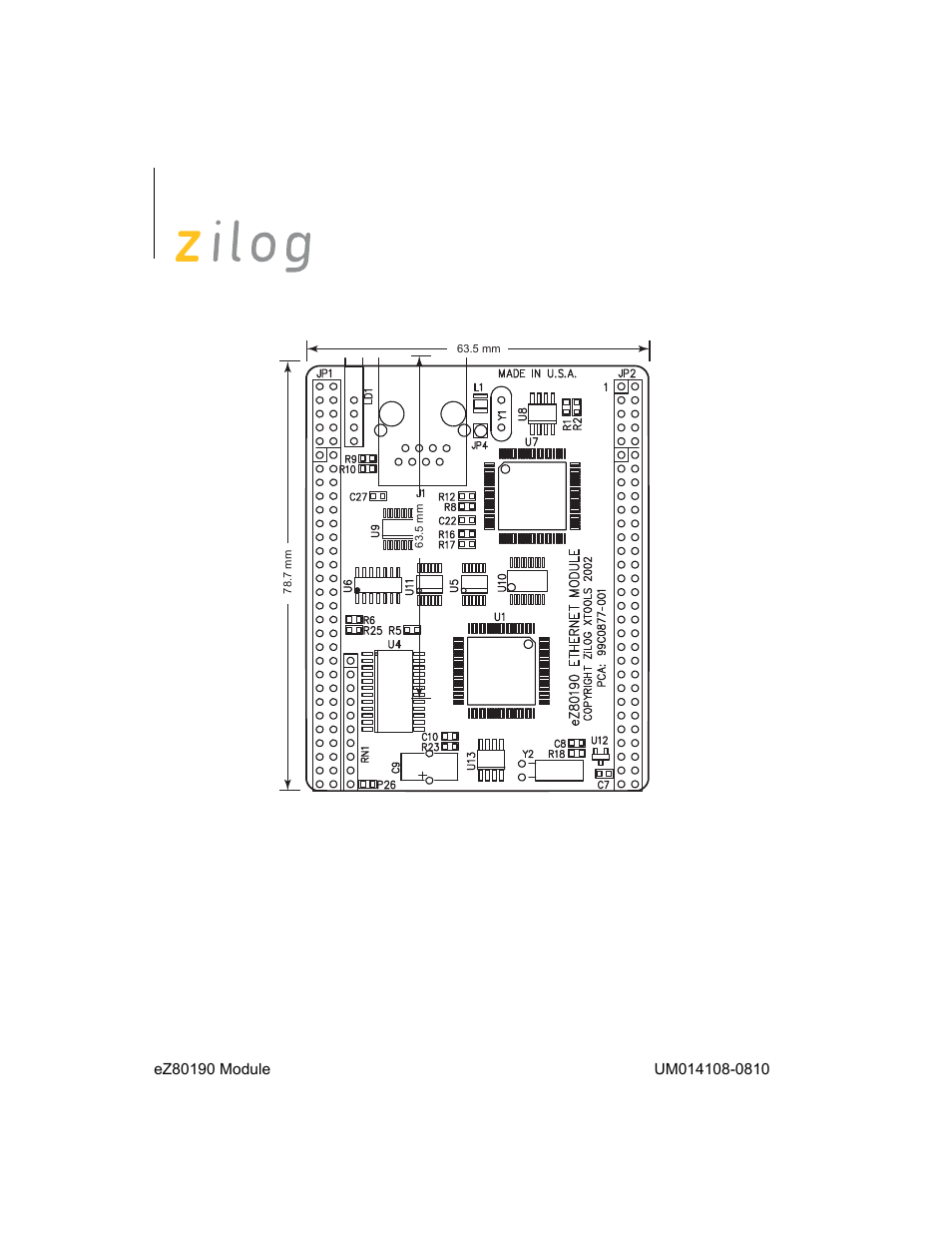 E figure 11 | Zilog EZ80190 User Manual | Page 50 / 87