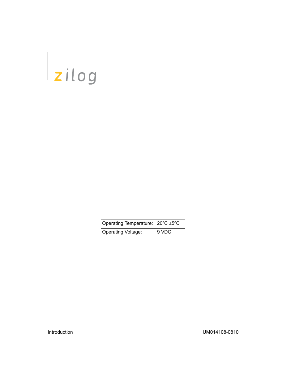 Hardware specifications, Ez80190 development board revision history | Zilog EZ80190 User Manual | Page 6 / 87