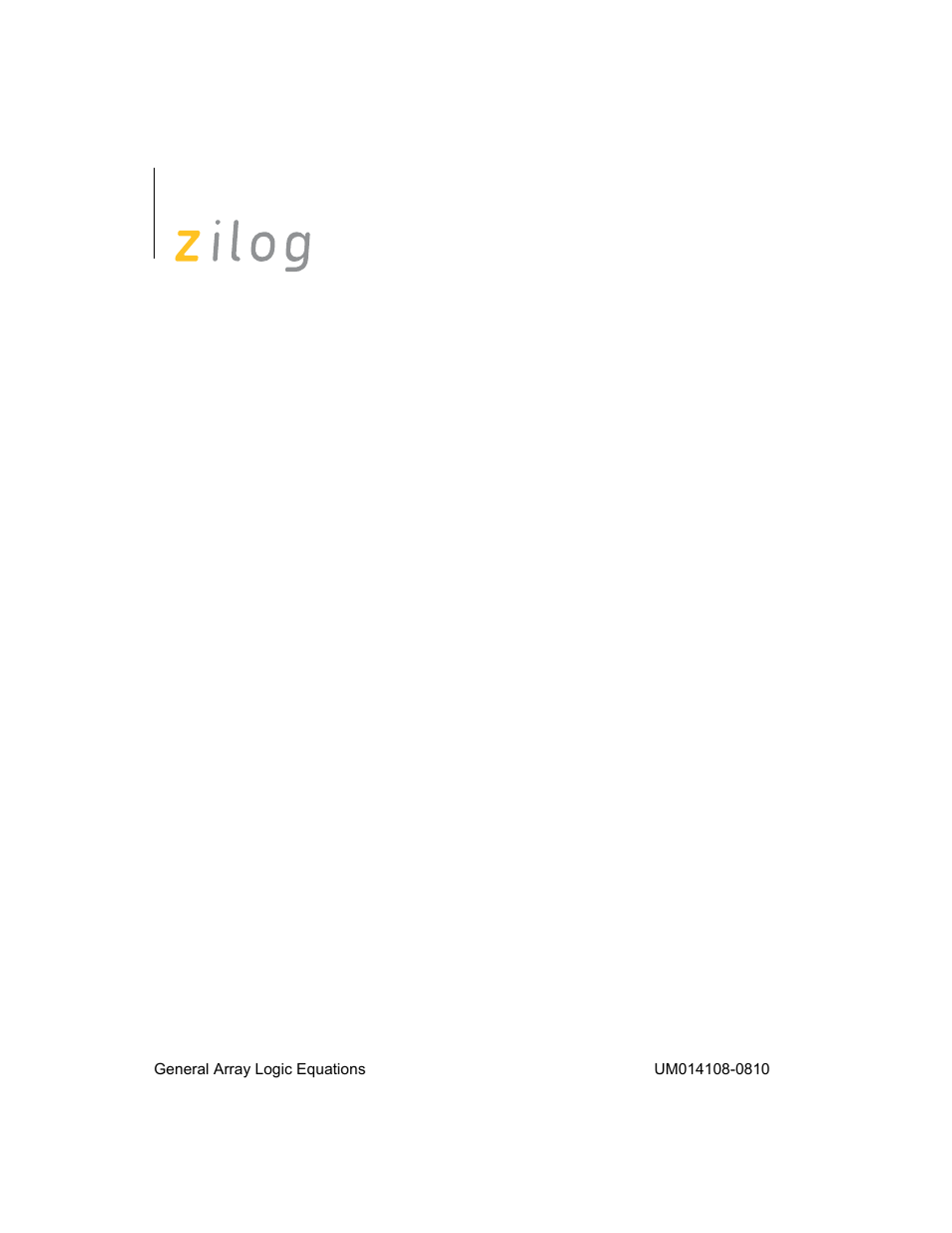 Zilog EZ80190 User Manual | Page 85 / 87