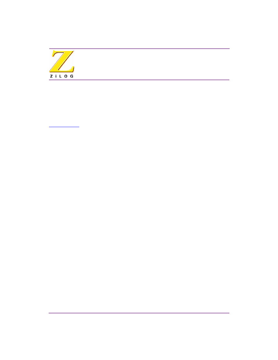 Zilog EZ80190 User Manual | Page 10 / 10