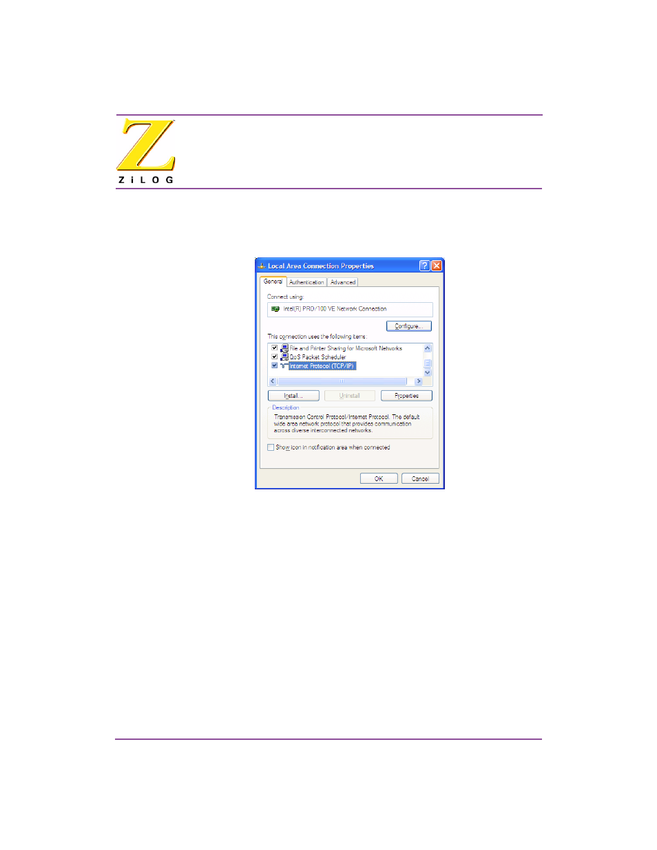 Zilog EZ80190 User Manual | Page 5 / 10