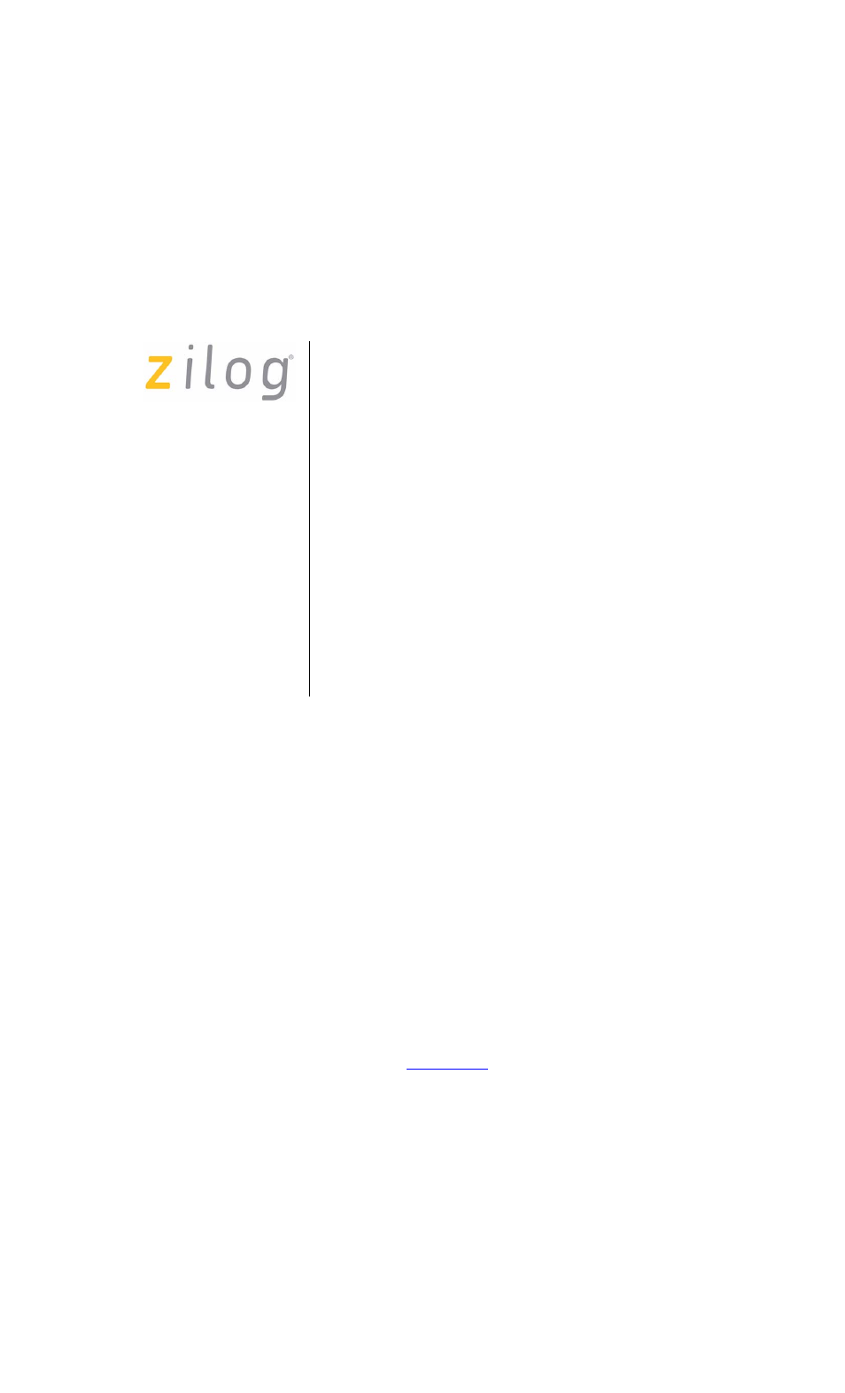 Zilog EZ80F91 User Manual | 78 pages
