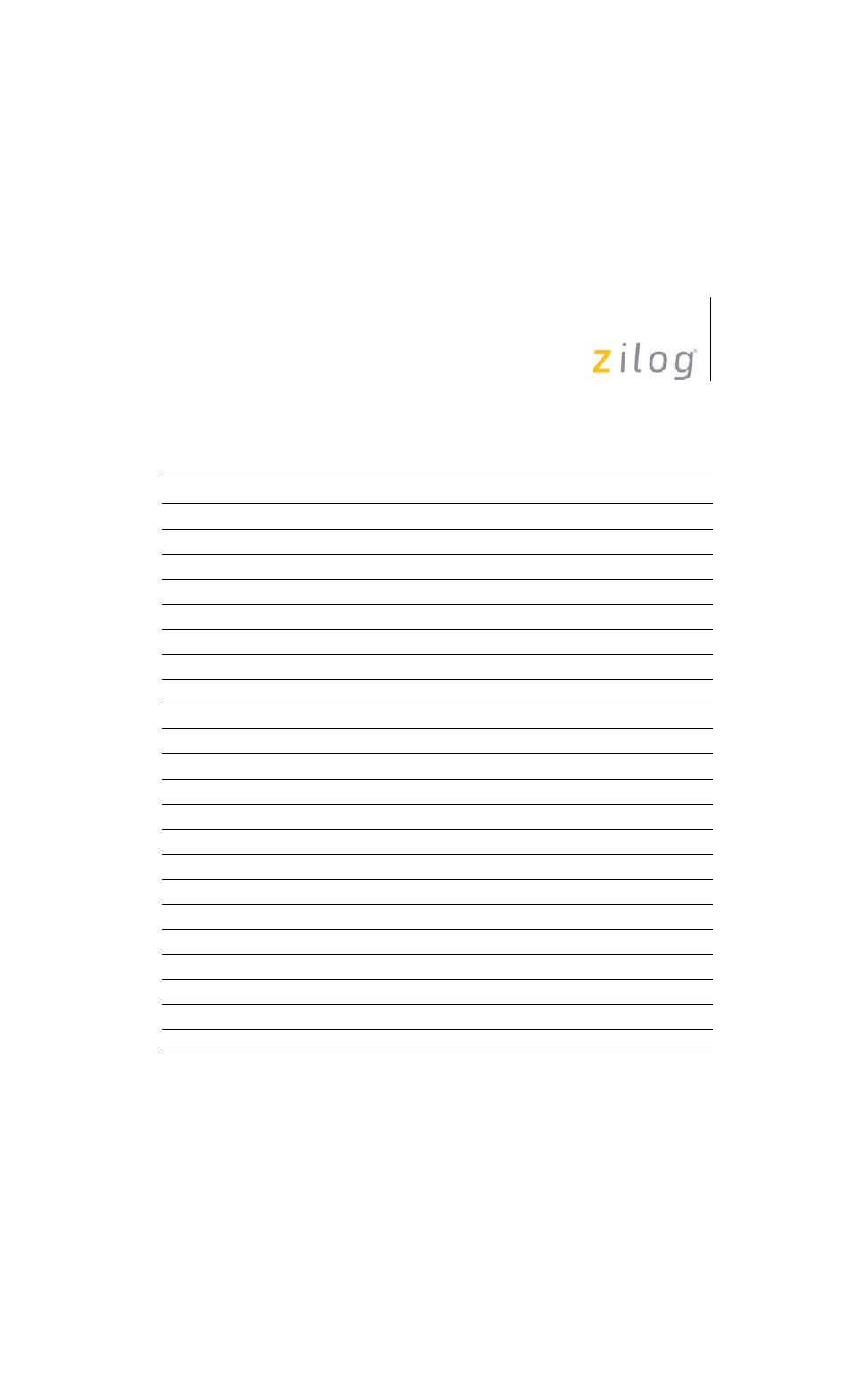Zilog EZ80F91 User Manual | Page 18 / 78