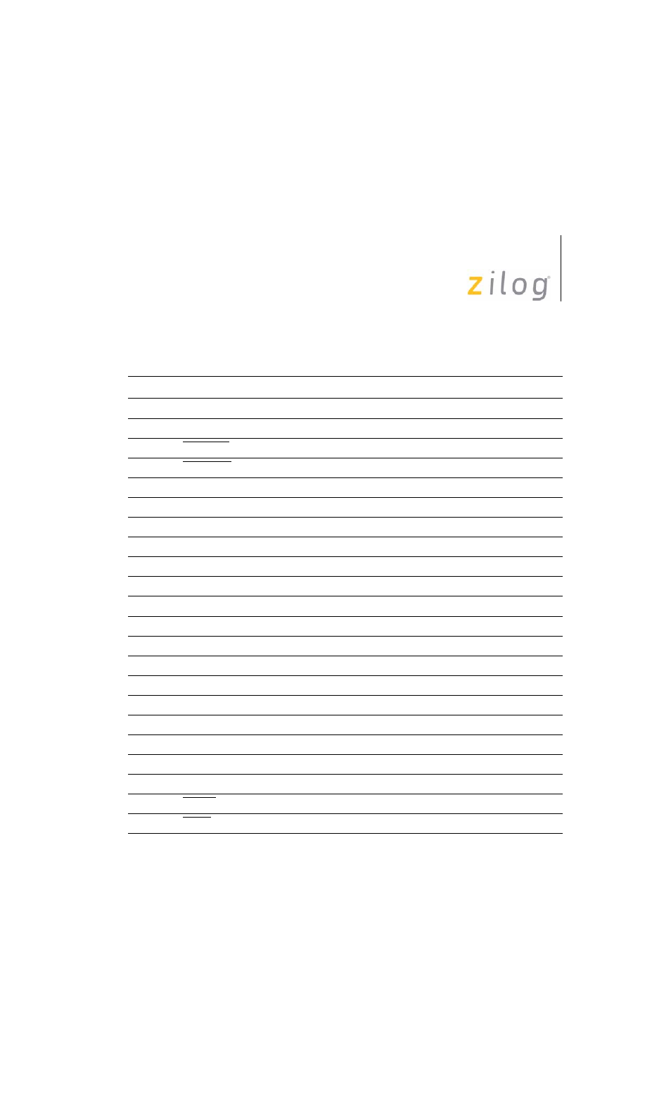 Zilog EZ80F91 User Manual | Page 19 / 78