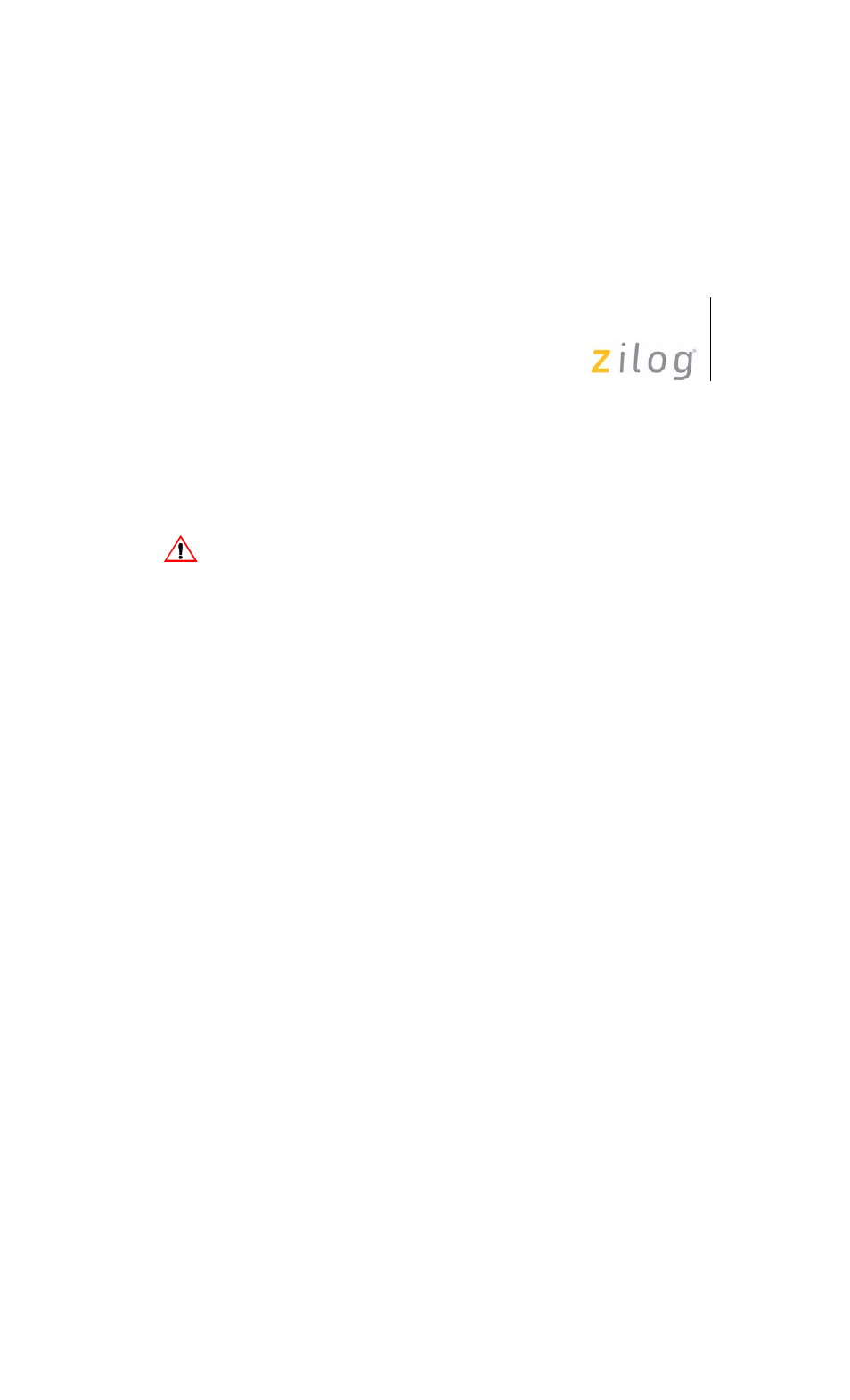 Safeguards | Zilog EZ80F91 User Manual | Page 3 / 78