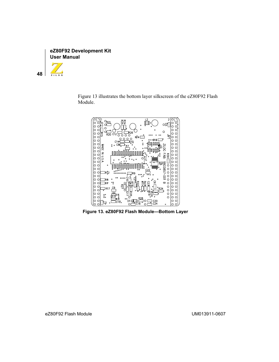 Zilog eZ80F92 User Manual | Page 52 / 87