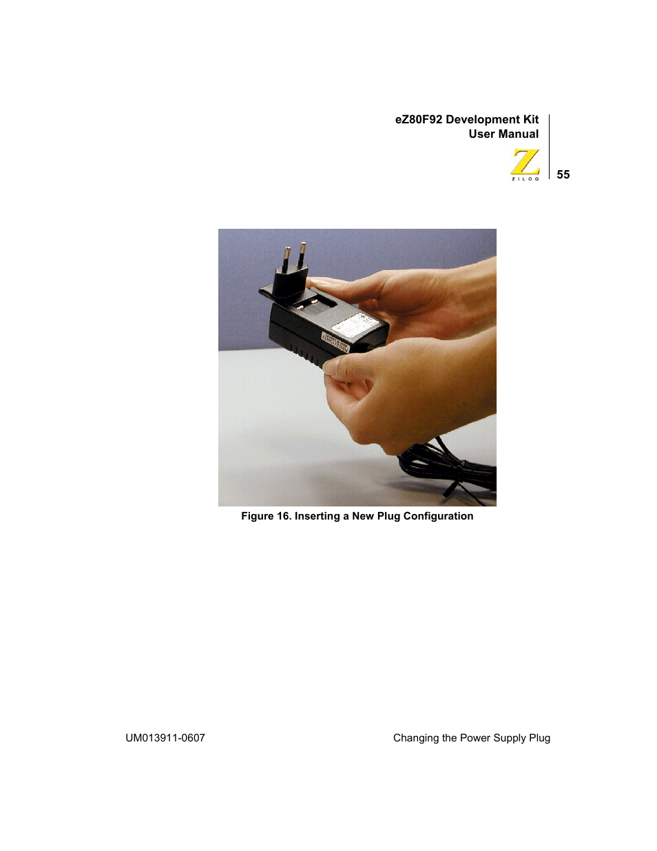 Zilog eZ80F92 User Manual | Page 59 / 87