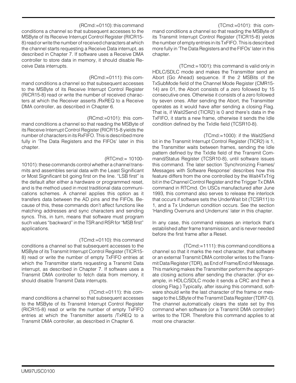 Zilog Z16C30 User Manual | Page 110 / 208