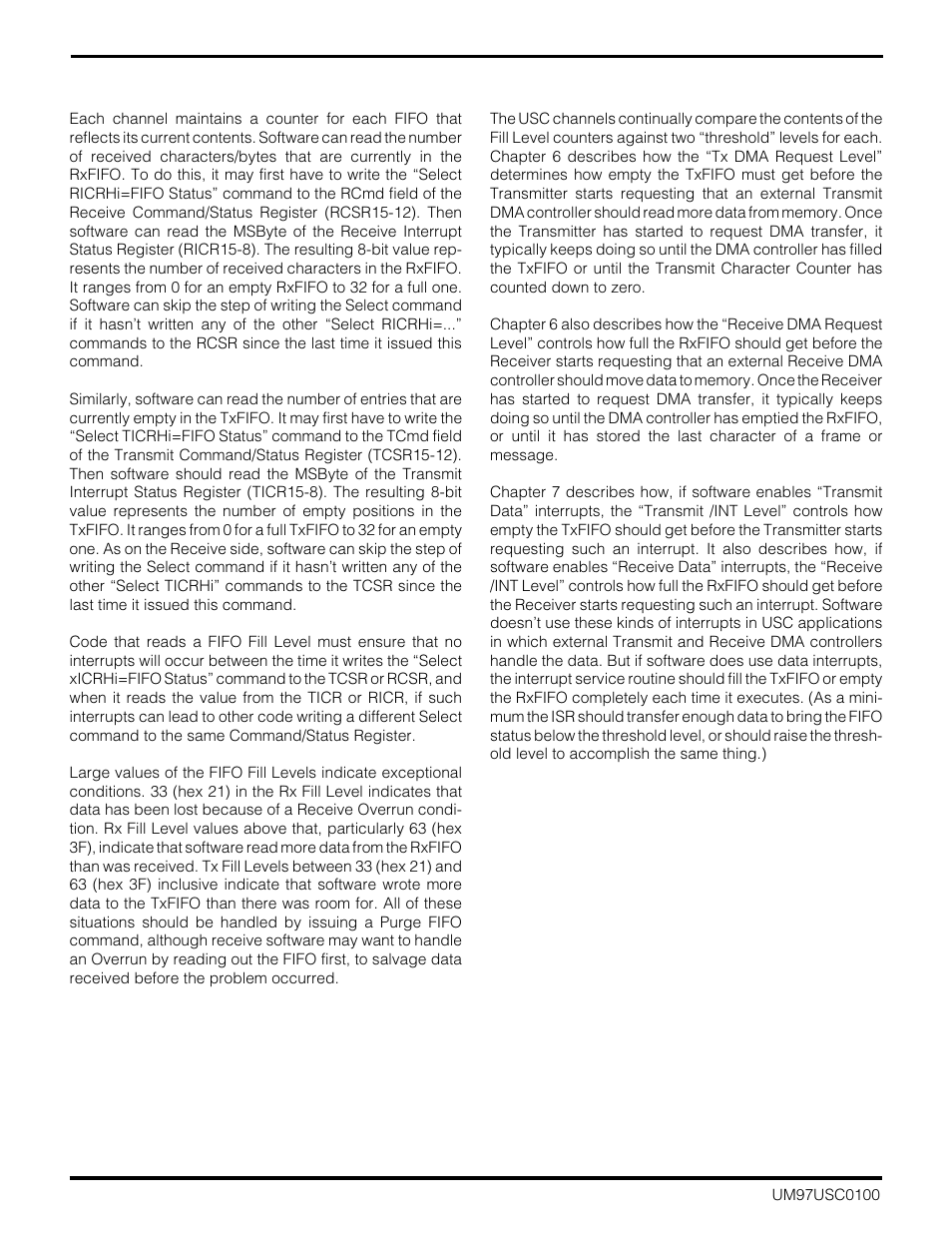 Zilog Z16C30 User Manual | Page 113 / 208