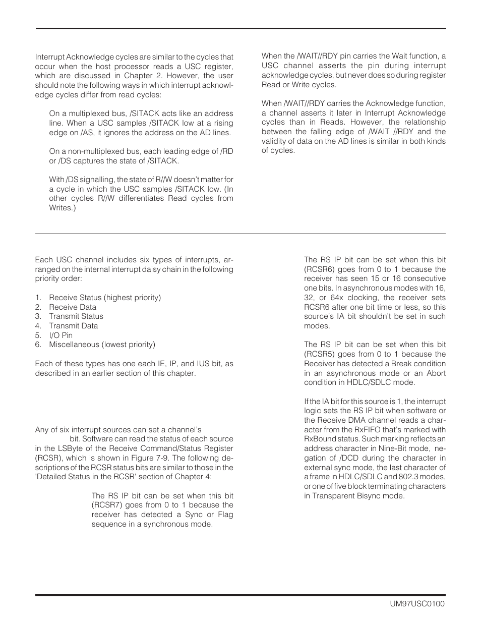 Zilog Z16C30 User Manual | Page 142 / 208