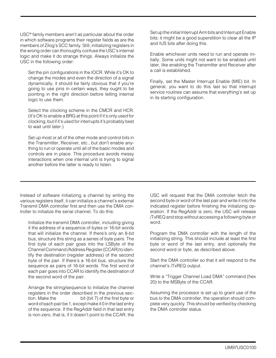 Zilog Z16C30 User Manual | Page 157 / 208