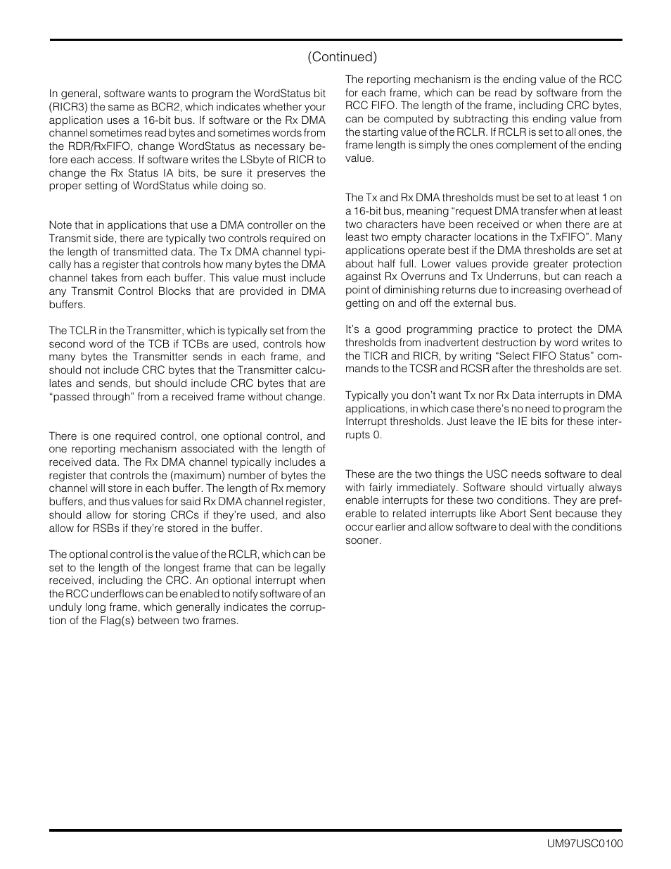 Zilog Z16C30 User Manual | Page 159 / 208