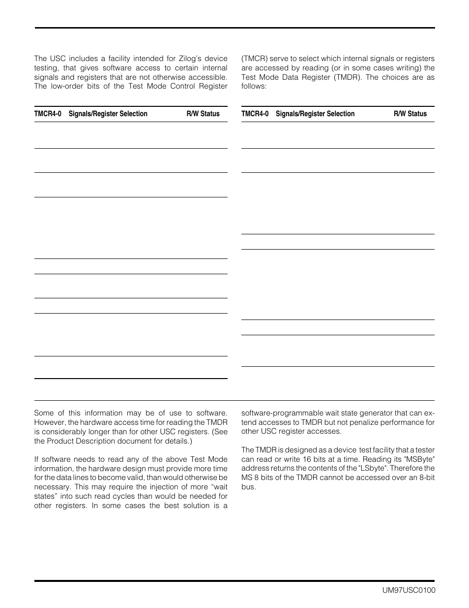 Zilog Z16C30 User Manual | Page 161 / 208