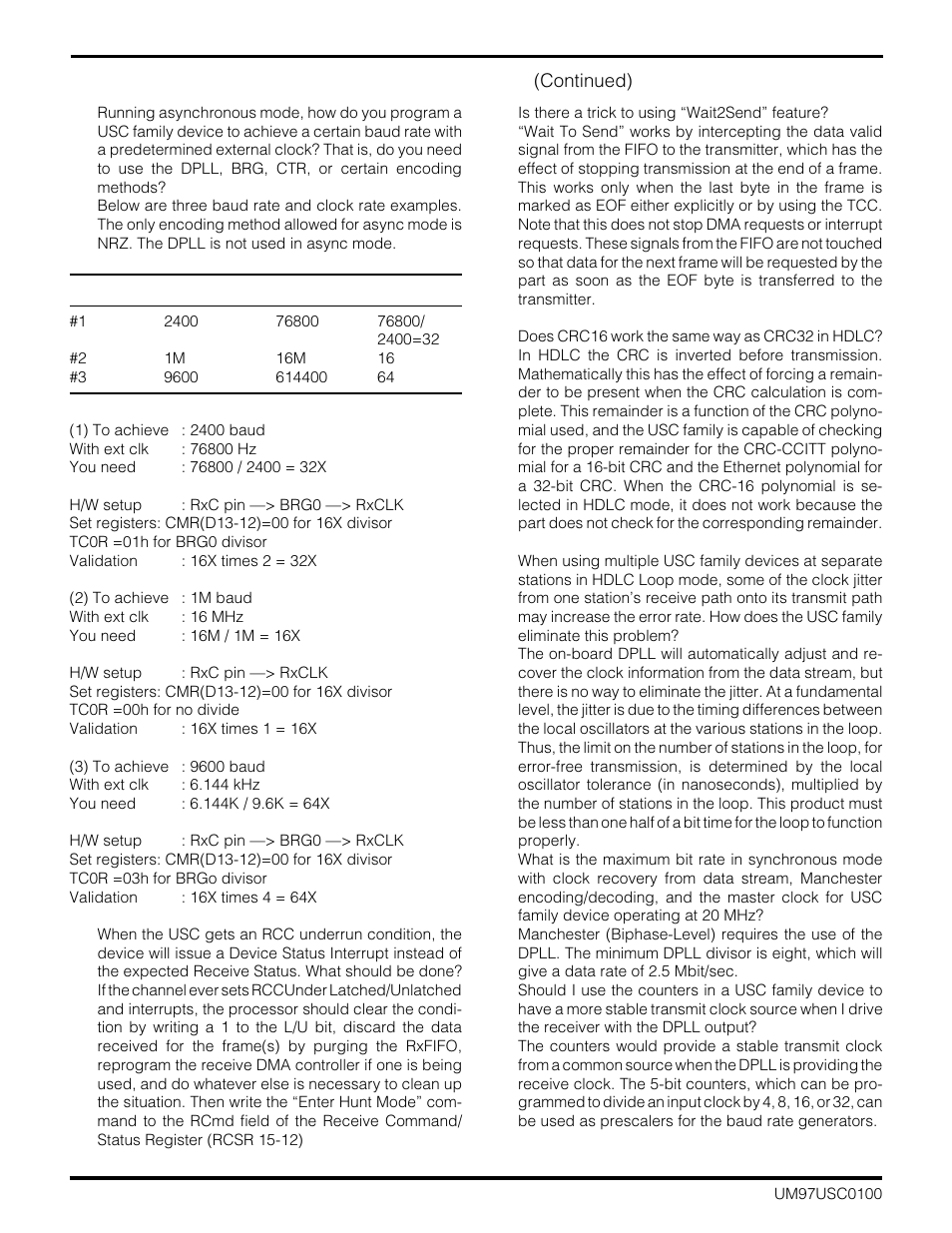 Zilog Z16C30 User Manual | Page 198 / 208