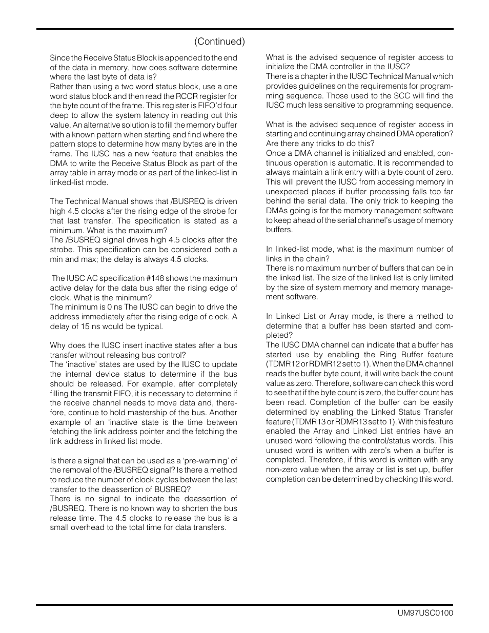 Zilog Z16C30 User Manual | Page 204 / 208