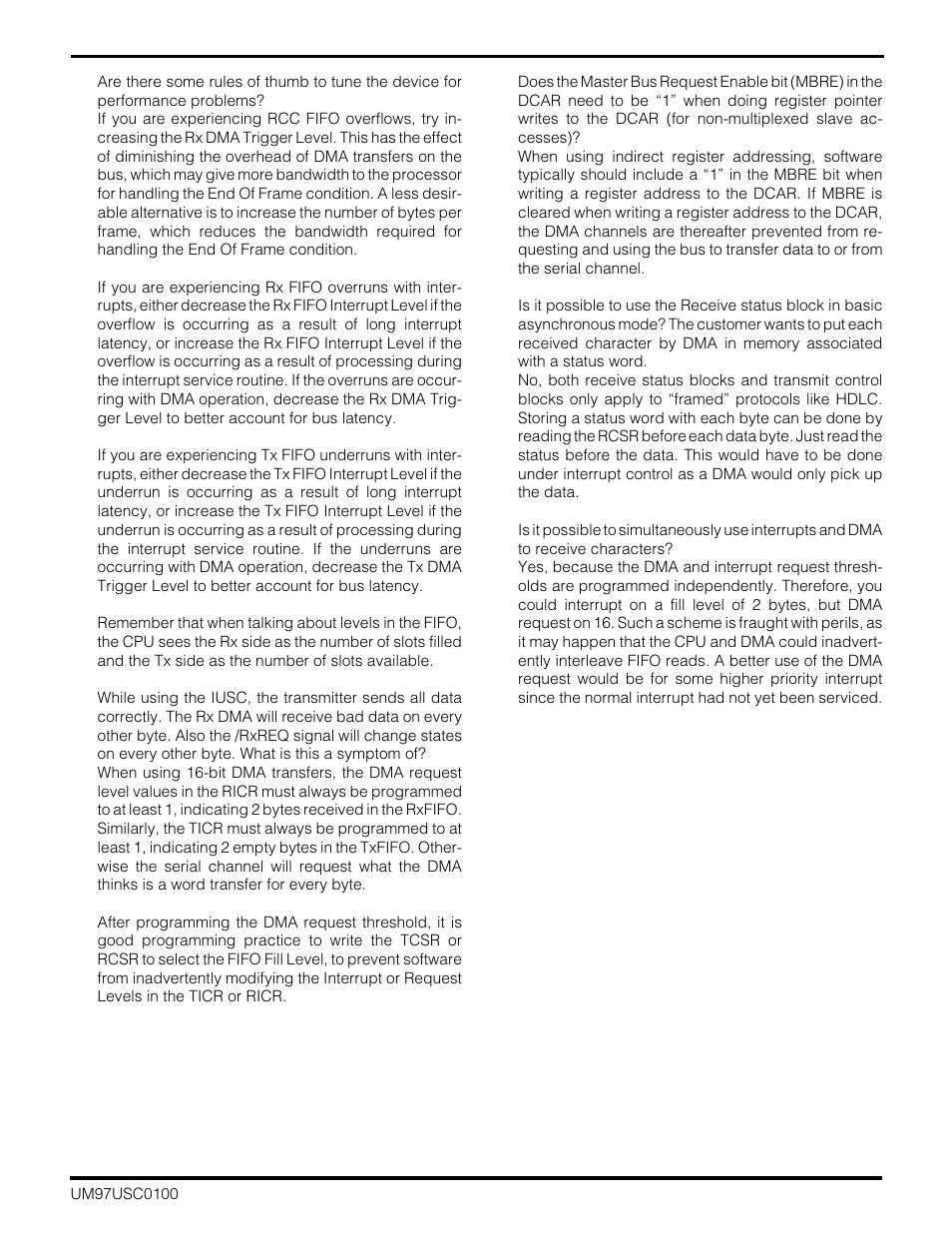 Zilog Z16C30 User Manual | Page 205 / 208
