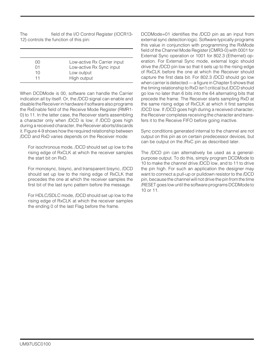 Zilog Z16C30 User Manual | Page 62 / 208