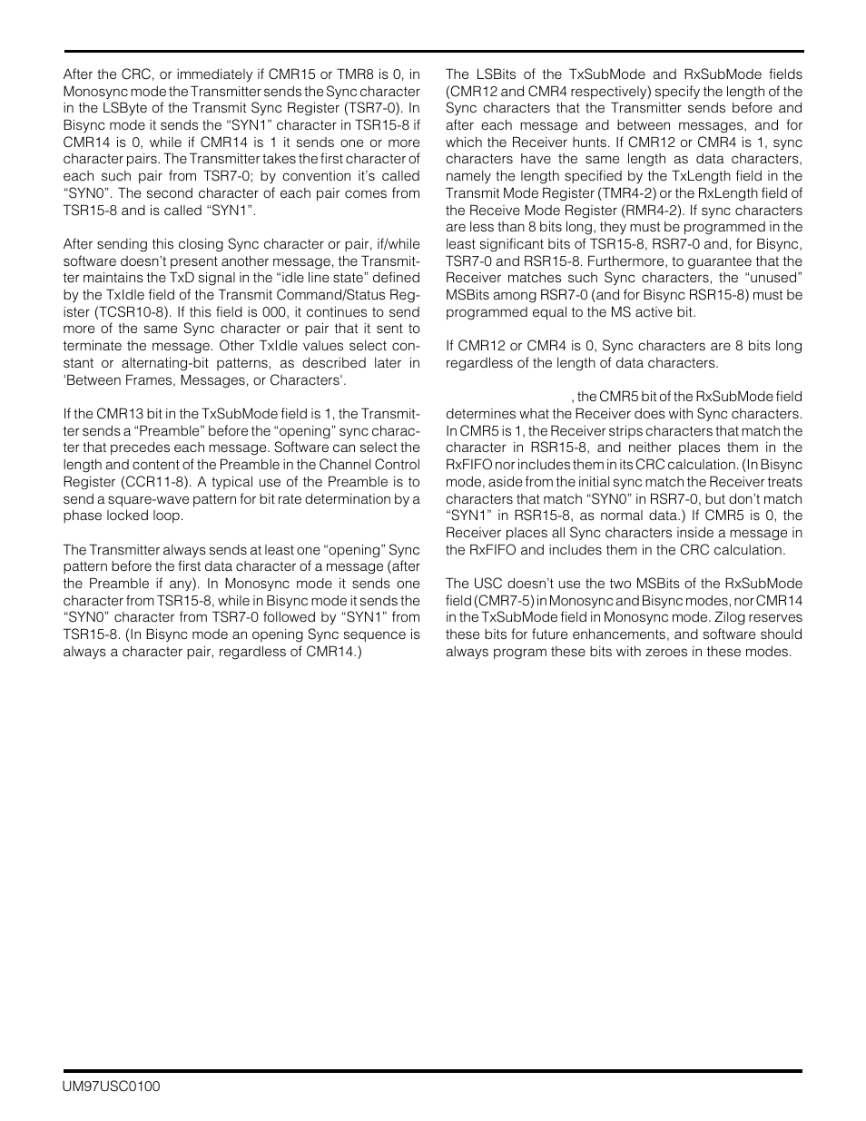 Zilog Z16C30 User Manual | Page 80 / 208