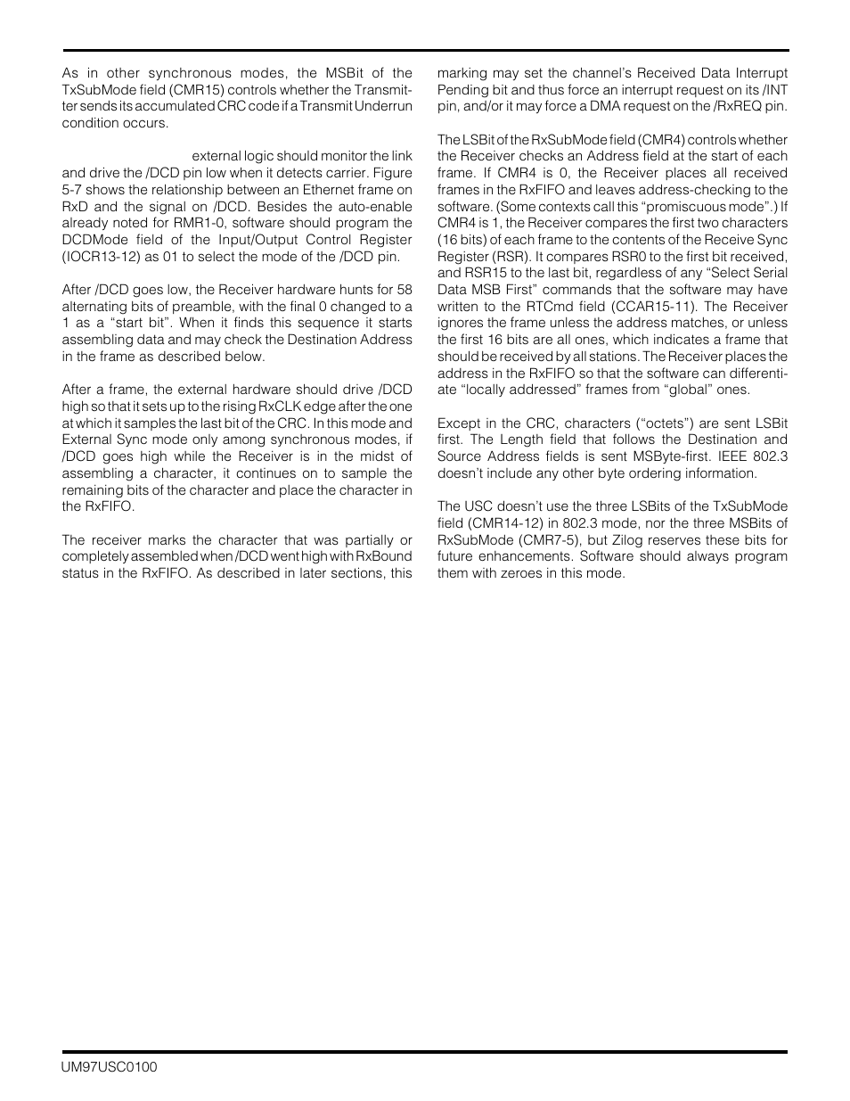Zilog Z16C30 User Manual | Page 84 / 208