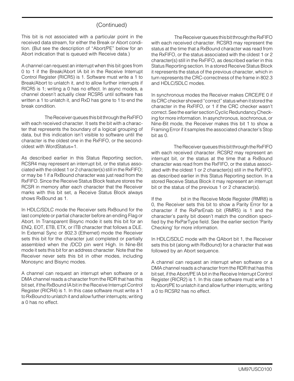 Zilog Z16C30 User Manual | Page 97 / 208