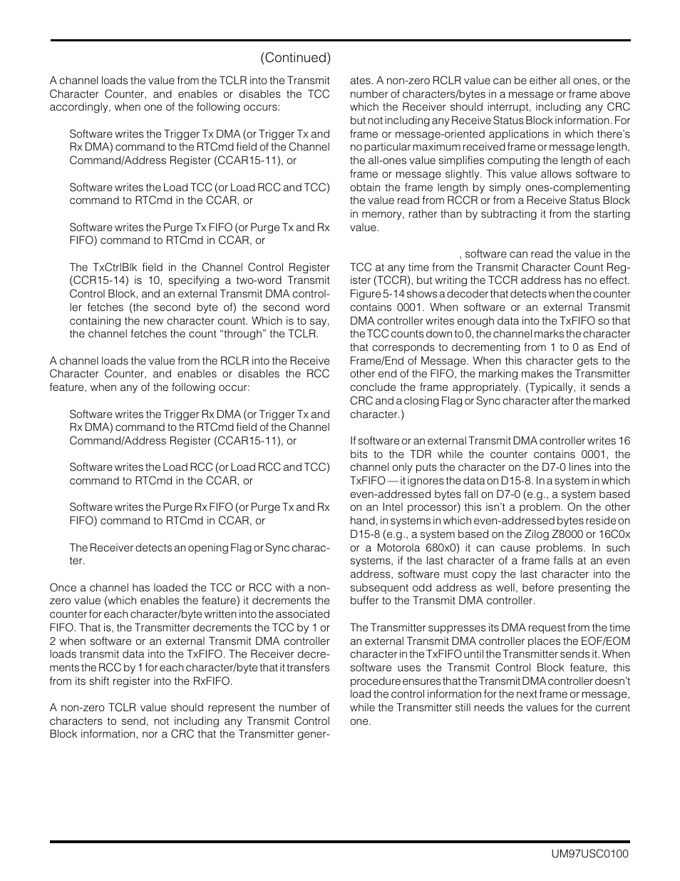 Zilog Z16C30 User Manual | Page 99 / 208