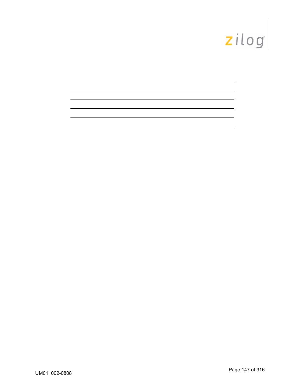 Zilog Z16C35 User Manual | Page 153 / 322