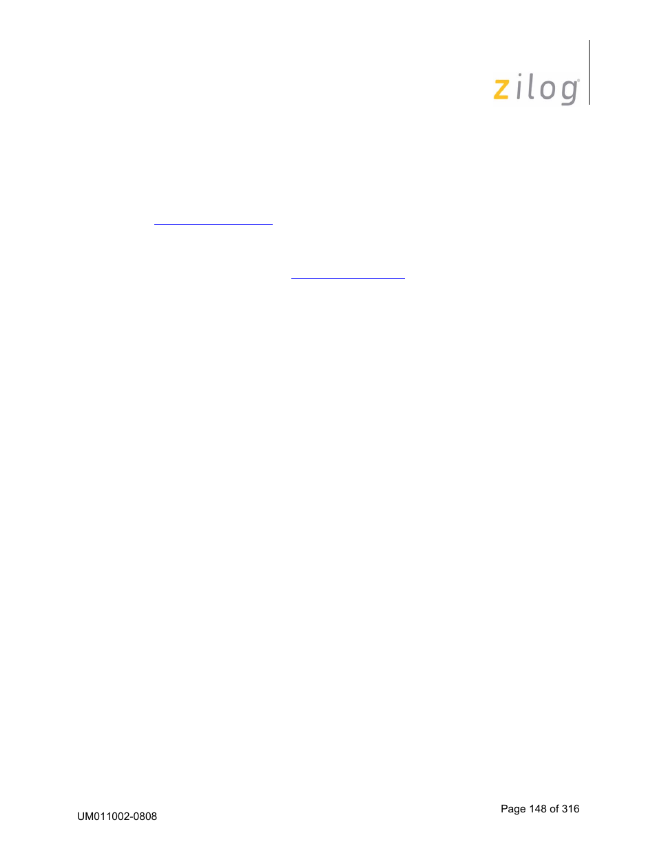 Customer support | Zilog Z16C35 User Manual | Page 154 / 322