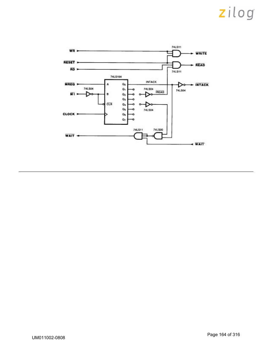 Zilog Z16C35 User Manual | Page 170 / 322