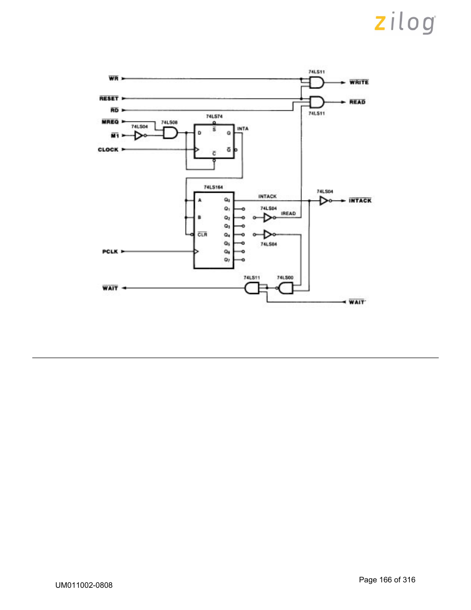 Zilog Z16C35 User Manual | Page 172 / 322