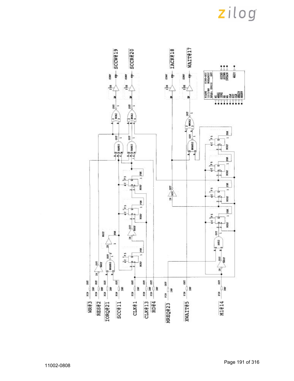 Zilog Z16C35 User Manual | Page 197 / 322